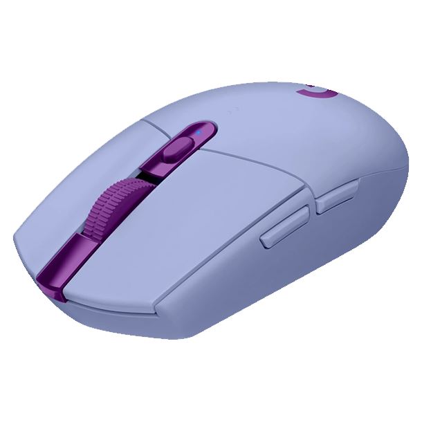 LOGITECH MOUSE G305 LIGHTSPEED LILA INALÁMBRICO