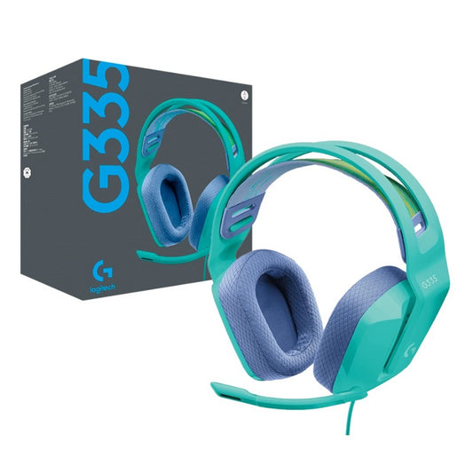 LOGITECH AURICULARES G335 LIGHTSYNC VERDE