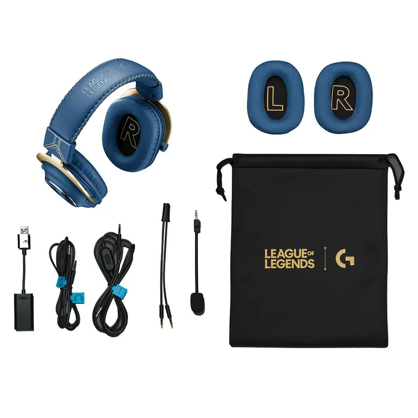 LOGITECH AURICULAR G PRO X GAMING LOL