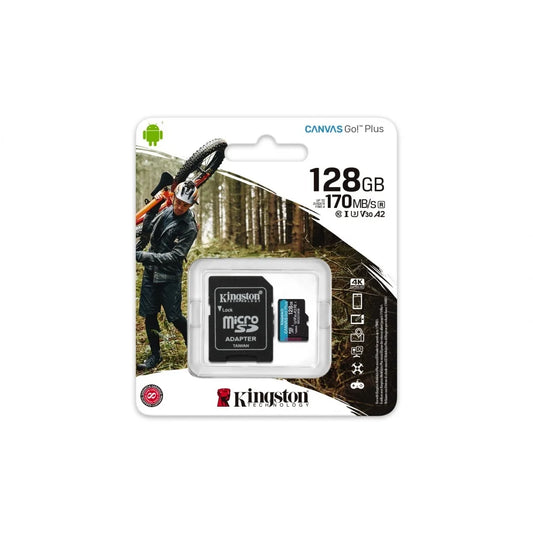 KINGSTON MICRO SD CANVAS GO PLUS 128GB