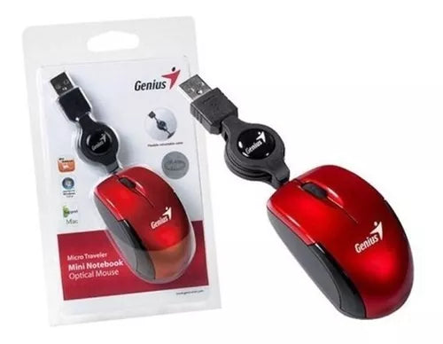 GENIUS MOUSE MICRO TRAVELER RUBY USB