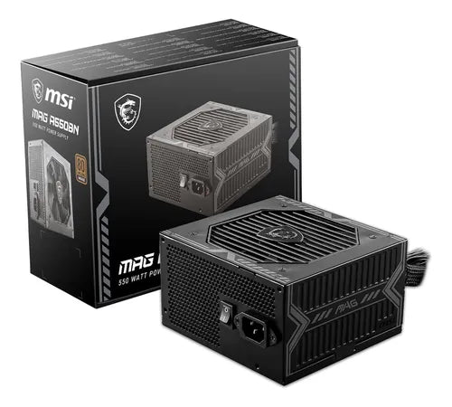 MSI PSU MPG A550BN 80+ BRONCE PSU