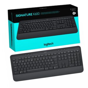 LOGITECH TECLADO WIRELESS K650 GRAPHITE