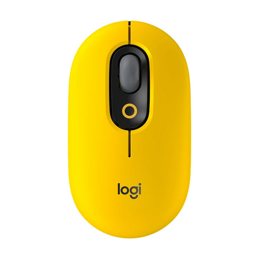 LOGITECH MOUSE POP BLAST YELLOW INALÁMBRICO