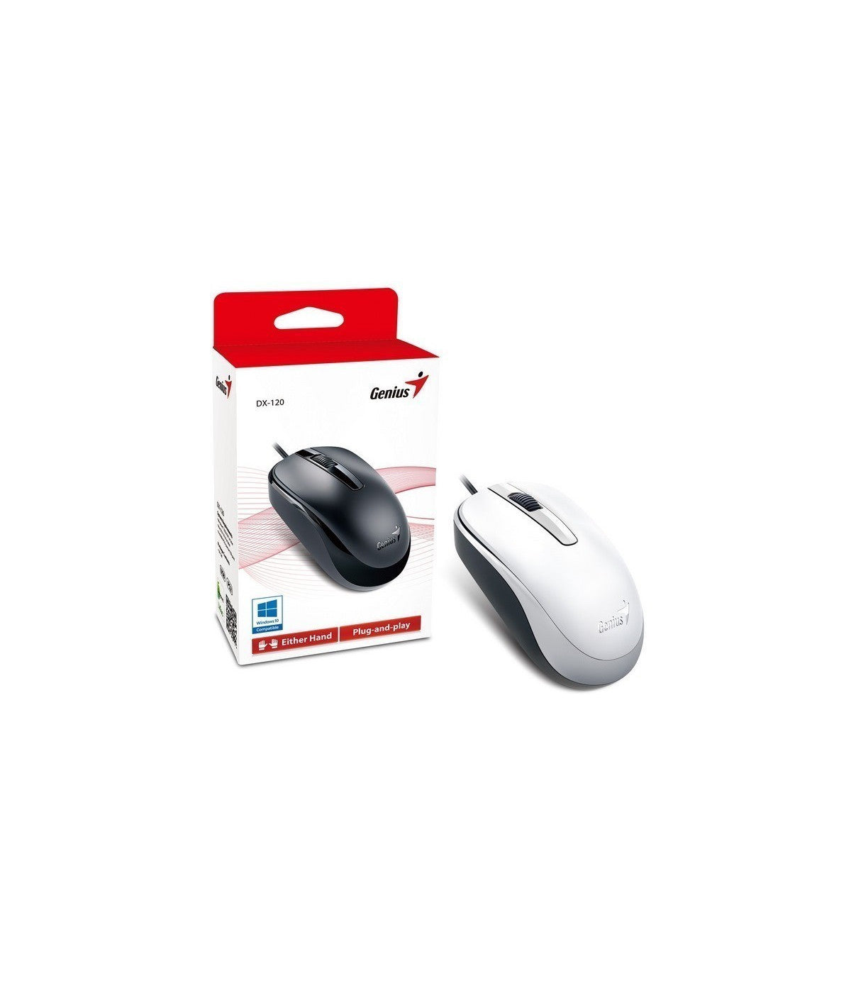 GENIUS MOUSE DX-120 USB WHITE