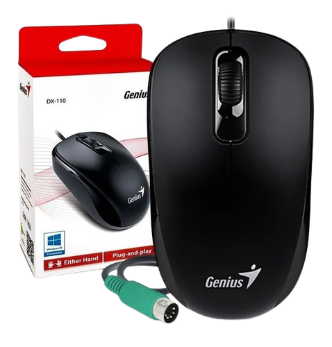 GENIUS MOUSE DX-110 PS2 BLACK