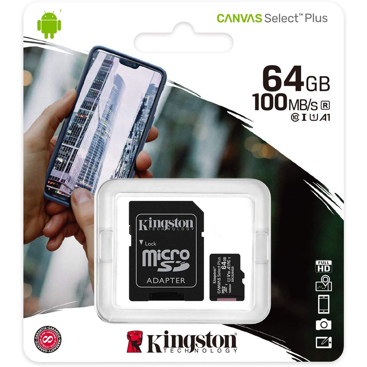 KINGSTON MICRO SD CANVAS 64GB