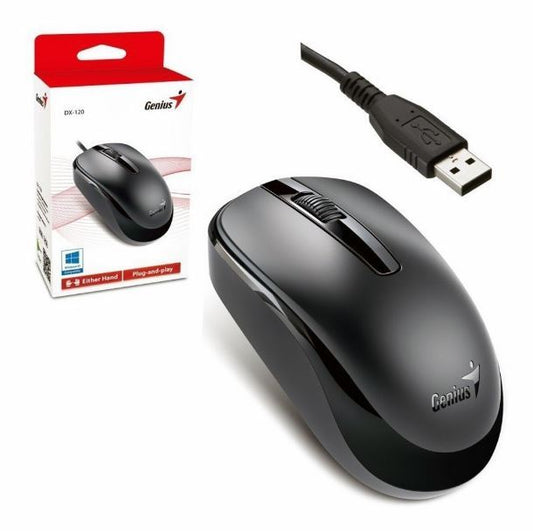 GENIUS MOUSE DX-120 USB BLACK